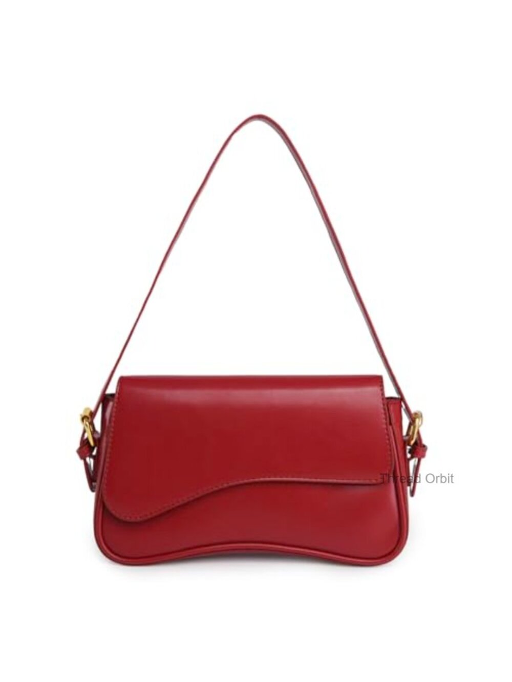 PU Leather Tote Bag with 2 Straps